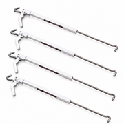 Four TorkLift Original FastGun long-range turnbuckles in Snowstorm White