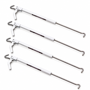 Four TorkLift Original FastGun long-range turnbuckles in Snowstorm White