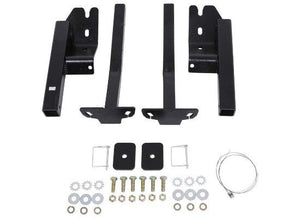TorkLift C3222 standard-steel rear camper tie-down pair for select Chevy/GMC 3500 dually trucks, rear component of this set