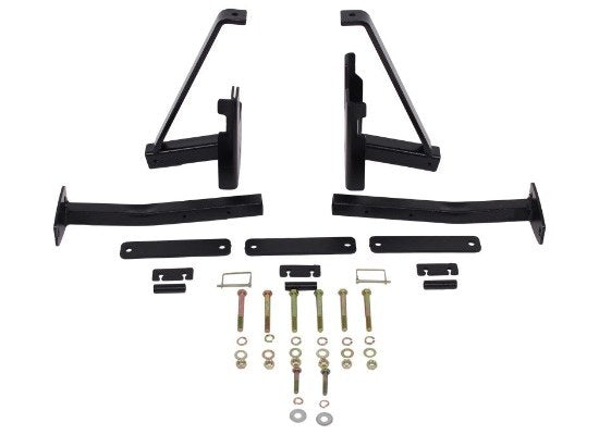 TorkLift D2129 Front Camper Tie Downs for 2015 - 2016 RAM 3500 Regular Cab 8' Bed