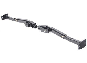 TorkLift F3001 rear camper tie down pair with receiver brackets and removable inserts assembled