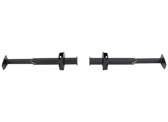 TorkLift F3008 rear camper tie down pair assembled with mounting receivers and removable inserts