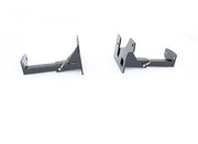 TorkLift N2409 front camper tie down pair with removable inserts assembled in steel receiver brackets