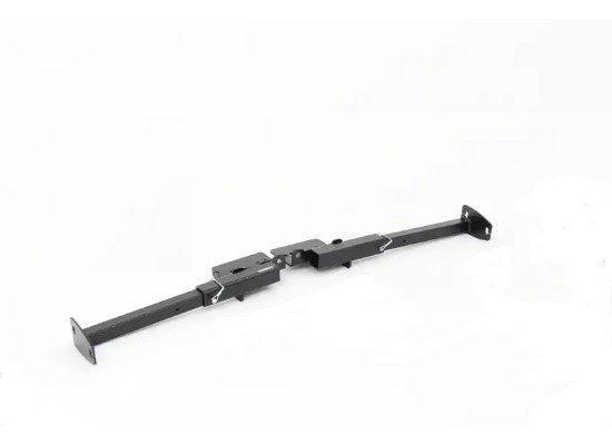 TorkLift N3404 rear camper tie down pair with removable inserts assembled in black steel receivers