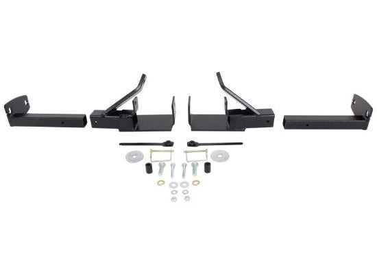 TorkLift T2307 standard-steel front camper tie-down pair with removable inserts and mounting hardware for manufacturer-listed Toyota Tundra CrewMax applications