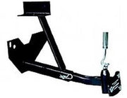 TorkLift T3303 rear camper tie-down bracket and removable insert detail with a turnbuckle shown for illustration