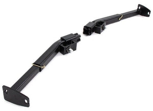 TorkLift F3006 rear camper tie down pair with receiver brackets and removable inserts assembled