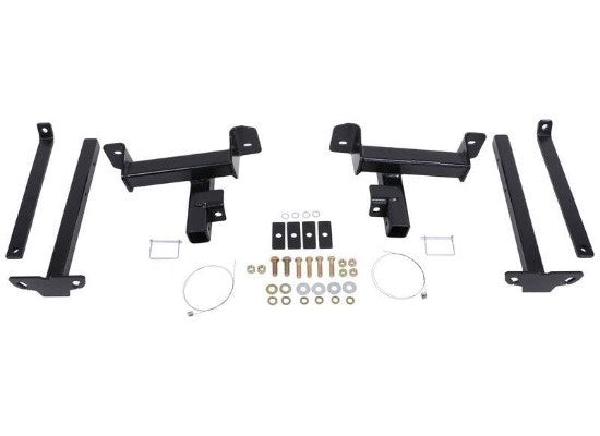 TorkLift C2226 standard-steel front camper tie-down pair, front component of the C2226 + C3222 Chevy/GMC 3500 DRW set
