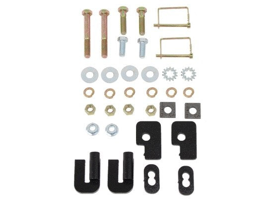 TorkLift D2120 Front Camper Tie Downs for 2013 RAM 3500 Crew Cab 6.5' Bed