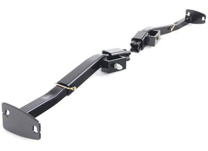 TorkLift F3001 rear camper tie down pair from the opposite angle, showing receiver brackets, removable inserts and retaining hardware