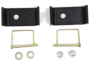 TorkLift F3004 installation hardware with retainer plates, retaining pins, washers and nuts