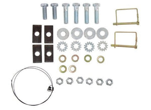 TorkLift N2401 mounting bolts, nuts, washers, spacer plates, retaining pins and bolt fishing wires
