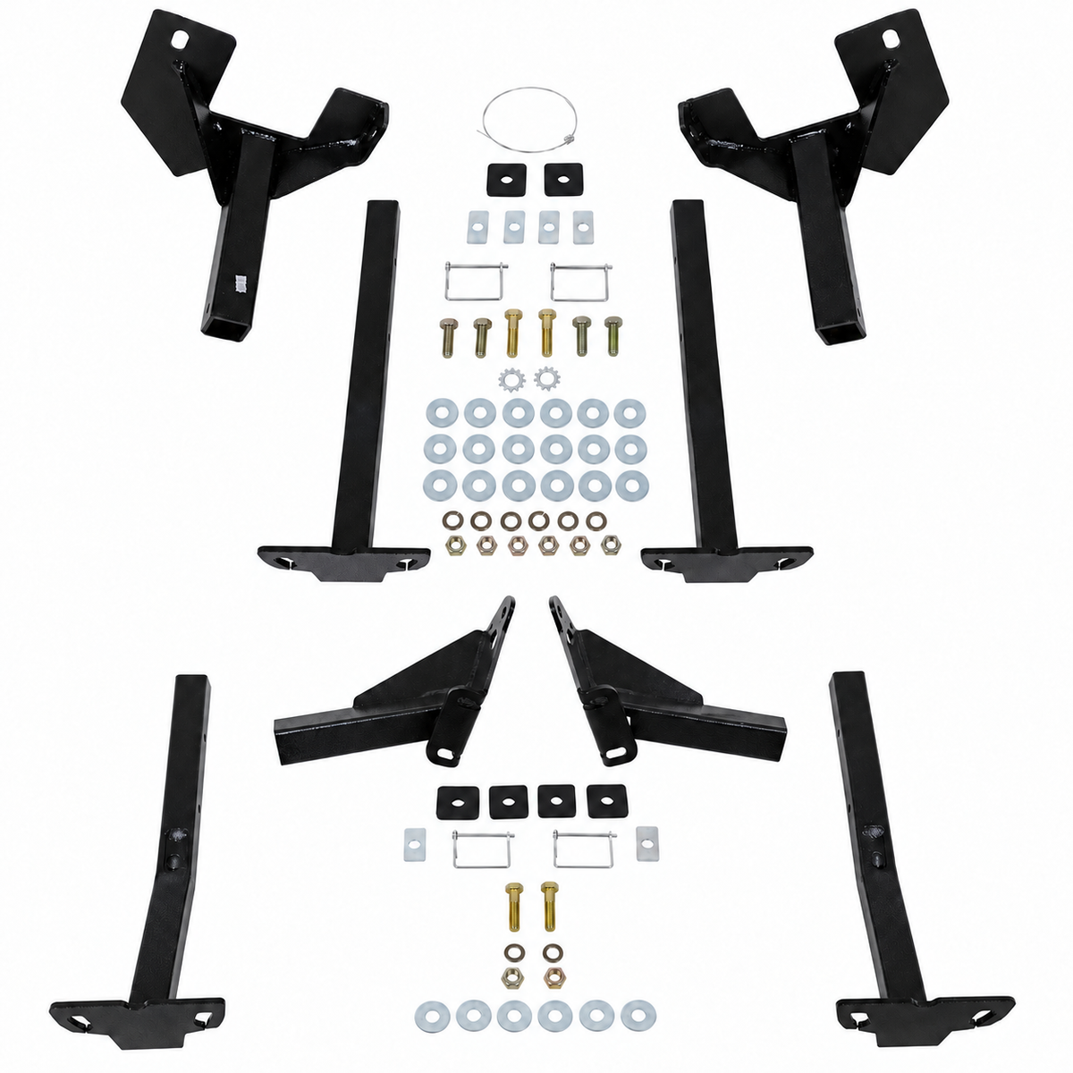 TorkLift D2139 front kit and D3111 rear kit with mounting hardware for Ram 1500 camper tie down set